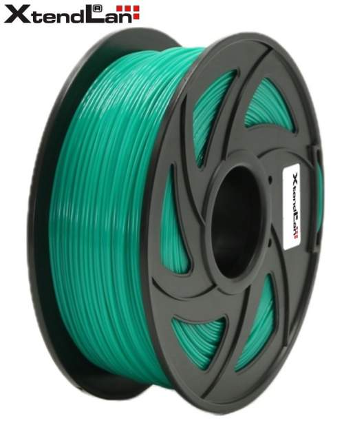 XtendLAN tisková struna (filament), PETG, 1,75mm, 1kg, zelený 3DF-PETG1.75-GN 1kg