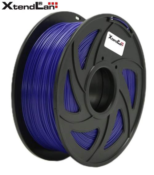 XtendLAN tisková struna (filament), PETG, 1,75mm, 1kg, průhledný fialový 3DF-PETG1.75-TPL 1kg