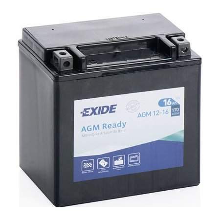 EXIDE BIKE AGM Ready 16Ah, 12V, AGM12-16