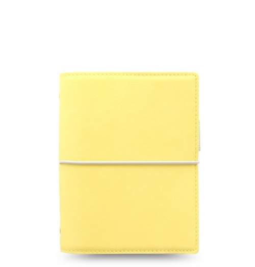 Filofax Domino Soft A7 Pocket pastelově fialový diář kapesní