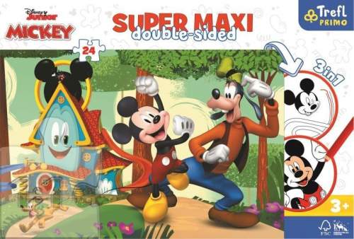 Mickeyho klubík super maxi - oboustranné - Trefl