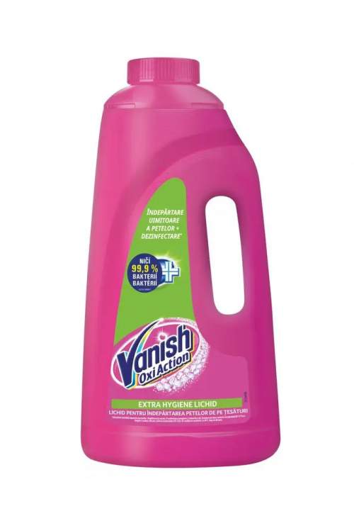 Vanish Oxi Action Extra Hygiene - tekutý odstraňovač skvrn 1,88 l