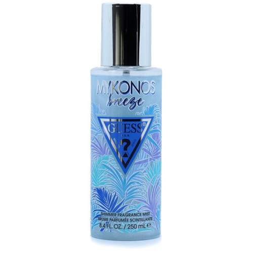 GUESS Mykonos Breeze parfémovaný tělový sprej se třpytkami 250 ml pro ženy