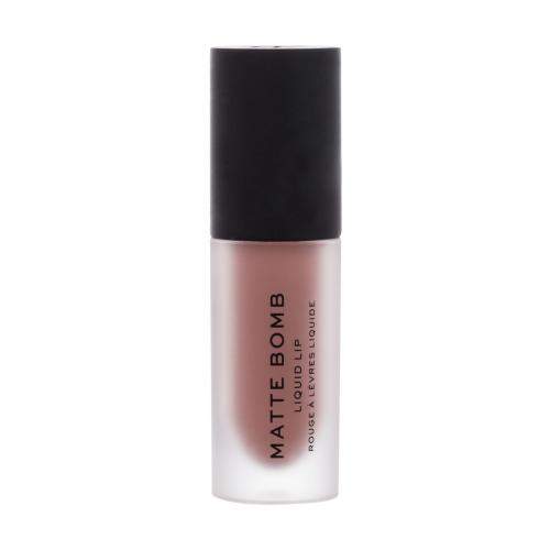 Revolution Lesk na rty Matte Bomb 4,6 ml Delicate Brown