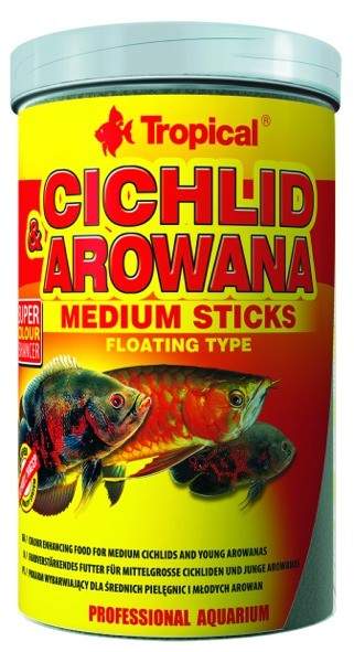 Tropical Cichlid & Arowana Sticks M 1000 ml