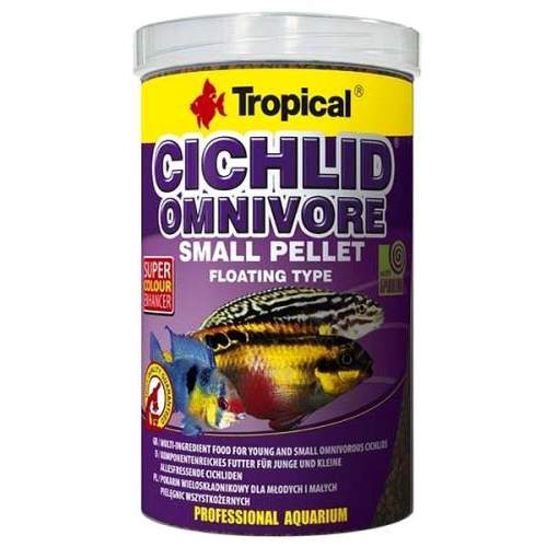 Tropical Cichlid Omnivore Pellet S 1000 ml