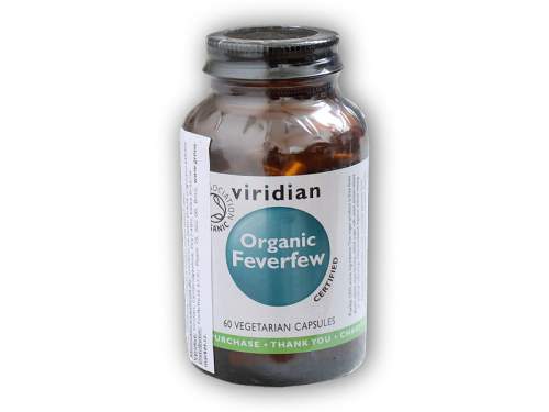 Viridian Feverfew Organic 60 kapslí