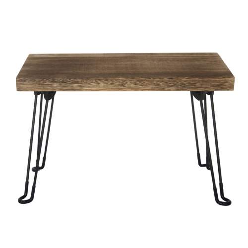 StarDeco Odkládací stolek Pavlovnie světlé dřevo, 54 x 28 cm