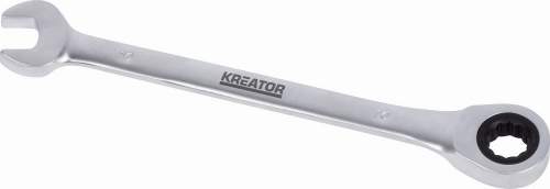 KREATOR KRT501310 Oboustranný klíč očko-ráčna/otevřený 17 - 222mm