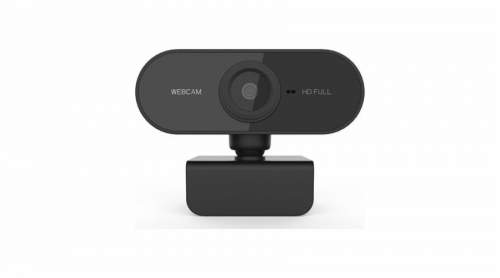 Powerton HD Webkamera PWCAM2, 1080p, USB, černá, FULL HD, 30 FPS