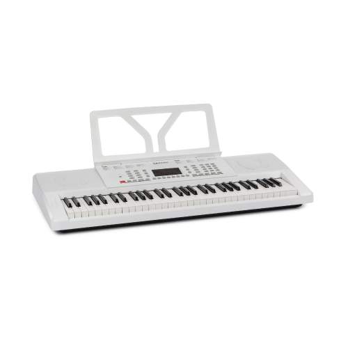 SCHUBERT Etude 61 MK II, keyboard, 61 dynamických kláves, 300 zvuků/rytmů, bílý (CE-PN2-0019)
