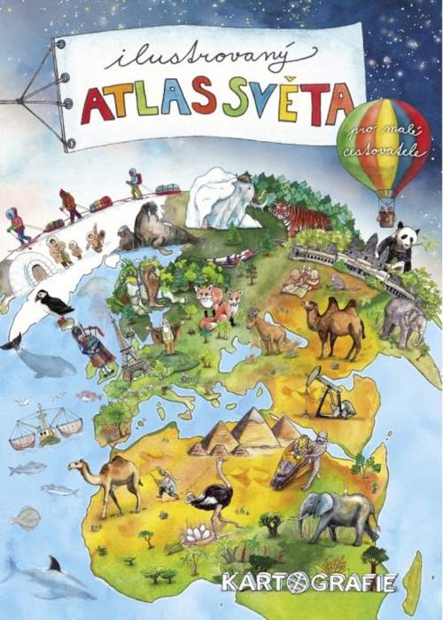 Marie Nováčková  - Ilustrovaný atlas světa pro malé cestovatele