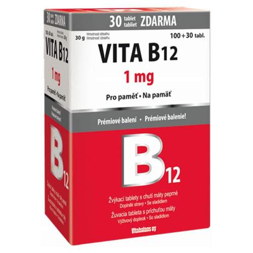 Vita B12 1mg 100 + 30 tablet