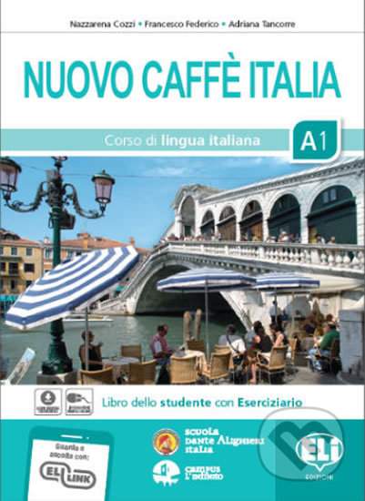 Nuovo caffe Italia A1 učebnice a pracovní sešit v jednom + CD
