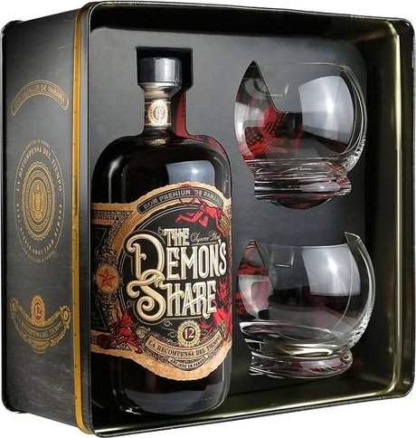 Rum The Demons Share 12Y.O. 40% 0,7l dárkové balení