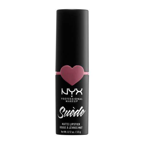 NYX Professional Makeup Suède Matte Lipstick matná rtěnka 3,5 g odstín 28 Soft Spoken