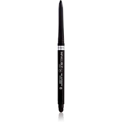 L'Oréal Paris Infaillible Grip 36H Gel Automatic Eye Liner 1,2 g dlouhotrvající gelová tužka na oči pro ženy 001 Intense Black