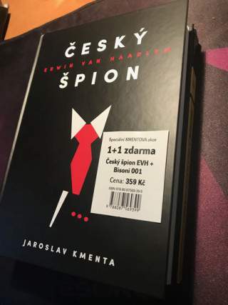 Český špion Erwin van Haarlem + Bisoni 001 - Komplet (2 knihy) - Kmenta Jaroslav