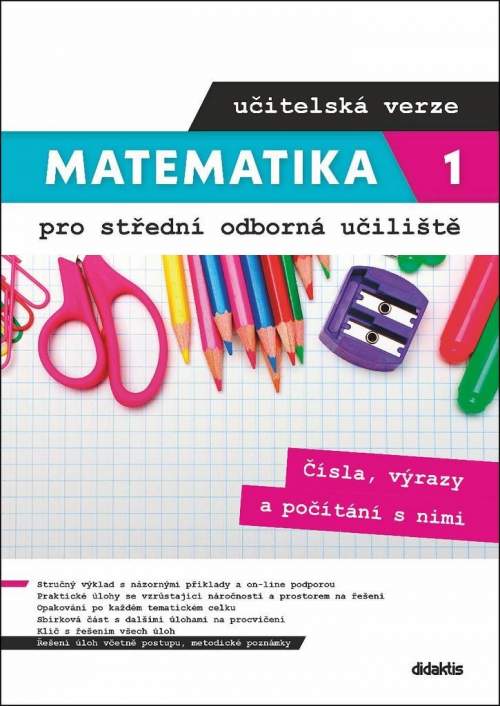 Václav Zemek: Matematika 1 pro střední odborná učiliště učitelská verze (Kniha)