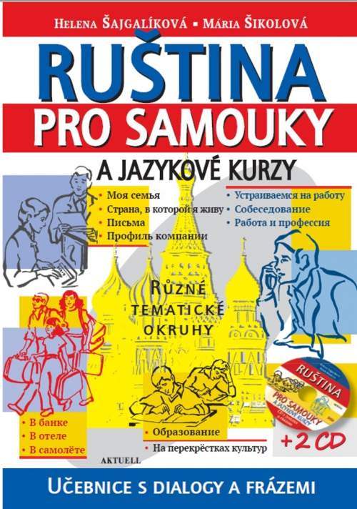 Ruština pro samouky a jazykové kurzy + 2 CD