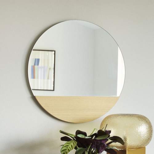 HÜBSCH Nástěnné zrcadlo Crescent 50 cm