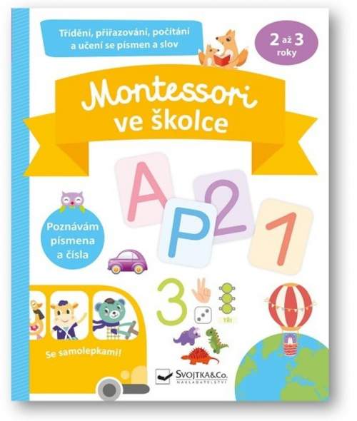 Montessori ve školce se samolepkami - Svojtka&Co.