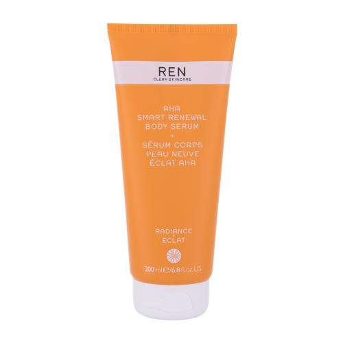 REN Clean Skincare Radiance AHA Smart Renewal hydratační a exfoliační tělové sérum 200 ml