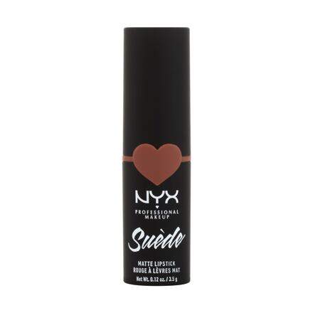 NYX Professional Makeup Suède Matte Lipstick matná rtěnka 3,5 g 05 Brunch Me