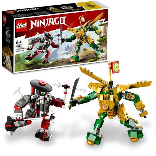 LEGO NINJAGO 71781 Lloyd a bitva robotů EVO