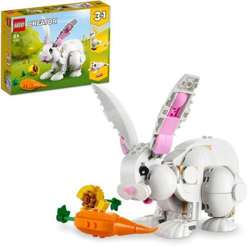 LEGO Creator 3v1 31133 Bílý králík