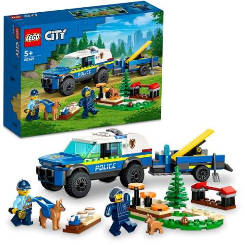 LEGO City 60369 Mobilní cvičiště policejních psů
