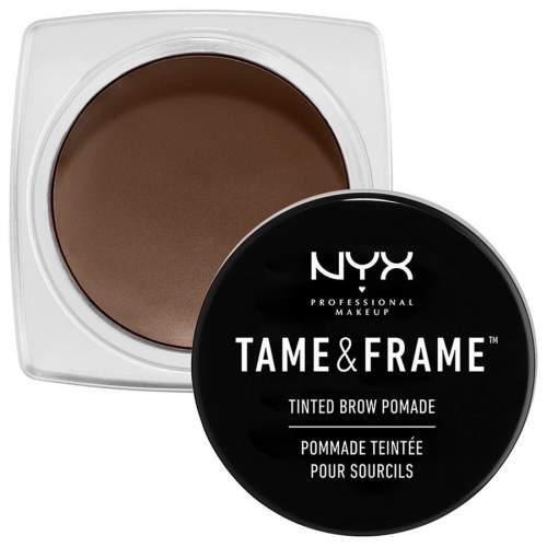 NYX Professional Makeup Tame & Frame Tinted Brow Pomade voděodolná pomáda na obočí 5 g 02 Chocolate