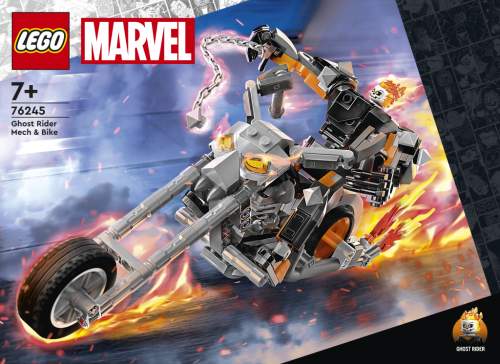 LEGO Marvel 76245 Robotický oblek a motorka Ghost Ridera