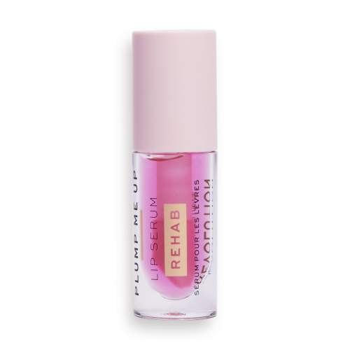 Revolution Vyživující sérum na rty Rehab Plump Me Up Pink Glaze (Lip Serum) 4,6 ml