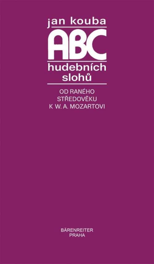 Jan Kouba: ABC hudebních slohů