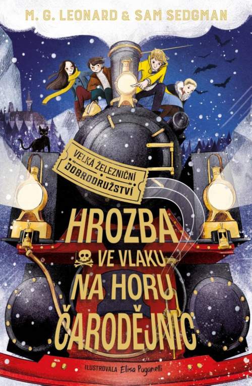 Hrozba ve vlaku na horu čarodějnic - Sam Sedgman - Kniha