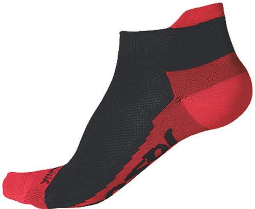 Sensor Race Coolmax Invisible Sportovní ponožky ZK1041007 černá/červená 9/11