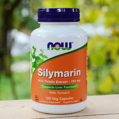 NOW Foods NOW Silymarin, extrakt z ostropestřce mariánského, 150 mg x 120 rostlinných kapslí