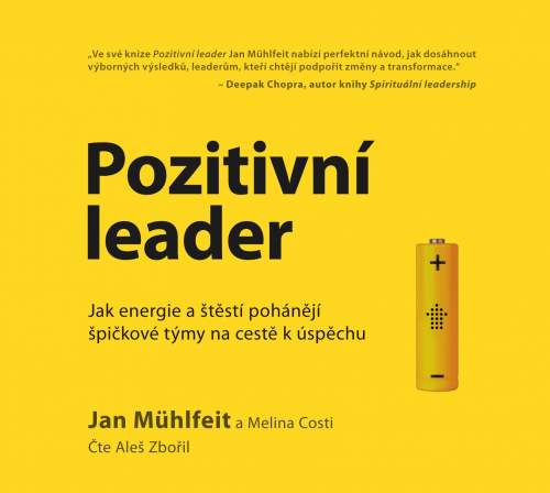 Pozitivní leader - audiokniha - Melina Costi, Jan Mühlfeit