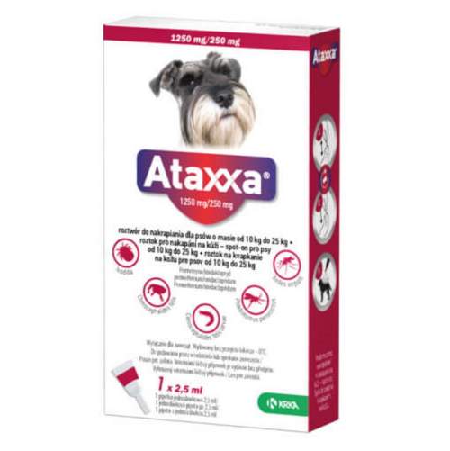 Ataxxa Spot-on antiparazitikum pro psy od 10 - 25 kg