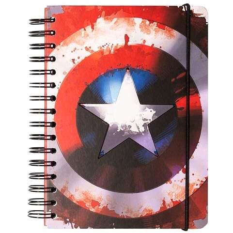 Poznámkový blok Marvel: Captain America - Captain America