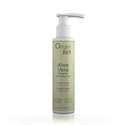 Orgie BIO Aloe Vera Intimate Gel 100 ml, veganský lubrikant na vodní bázi s aloe vera
