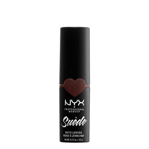 NYX Professional Makeup Suède Matte Lipstick matná rtěnka 3,5 g odstín 07 Cold Brew