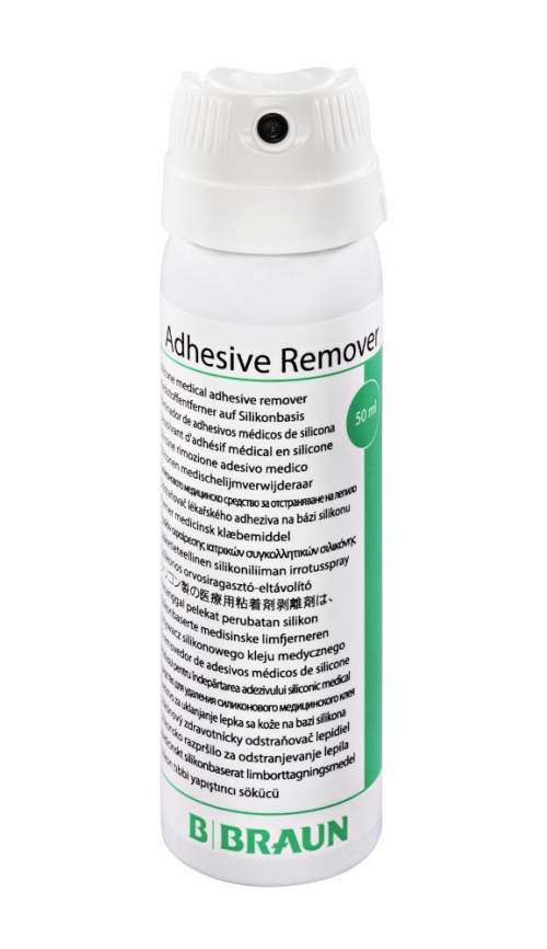 B. Braun Adhesive Remover odstraňovač stomické podložky, spray, 50 ml, 1 ks