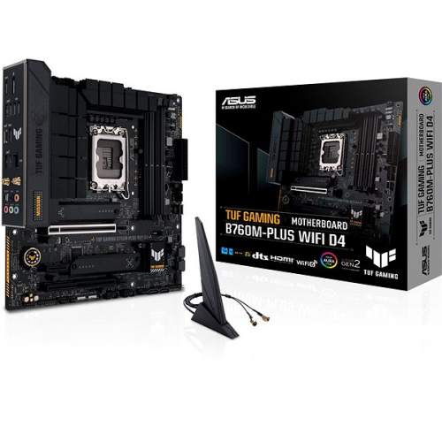 ASUS TUF GAMING B760M-PLUS WIFI D4 (DDR4) - Intel B760 90MB1DG0-M0EAY0