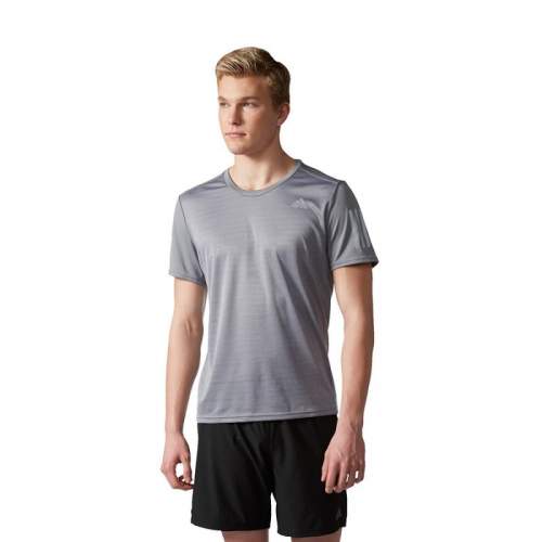 Pánské tričko Response Running Shirt Short Sleeve Tee M BP7421 - Adidas  S