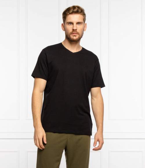 Hugo Boss Pánské tričko T-Shirt VN 2p CO 50325401 černé