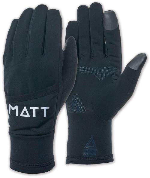 Matt COLLSEROLA RUNNIG GLOVE Unisexové zimní rukavice, černá, velikost S