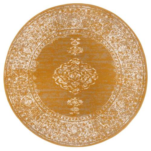 Hanse Home Collection koberec Gloria 105518 Mustard 160x160 cm