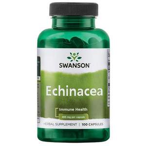 Swanson Echinacea Třapatka nachová 400 mg 100 kapslí